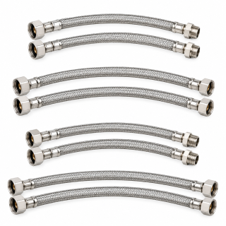 Racorduri flexibile inox pentru apa
